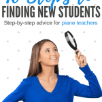 10 steps to landing a new piano student