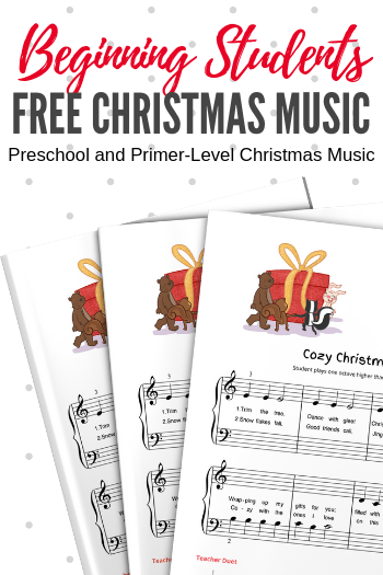 Christmas Sheet Music To Delight Your Primer And Preschool Piano Students Teach Piano Today