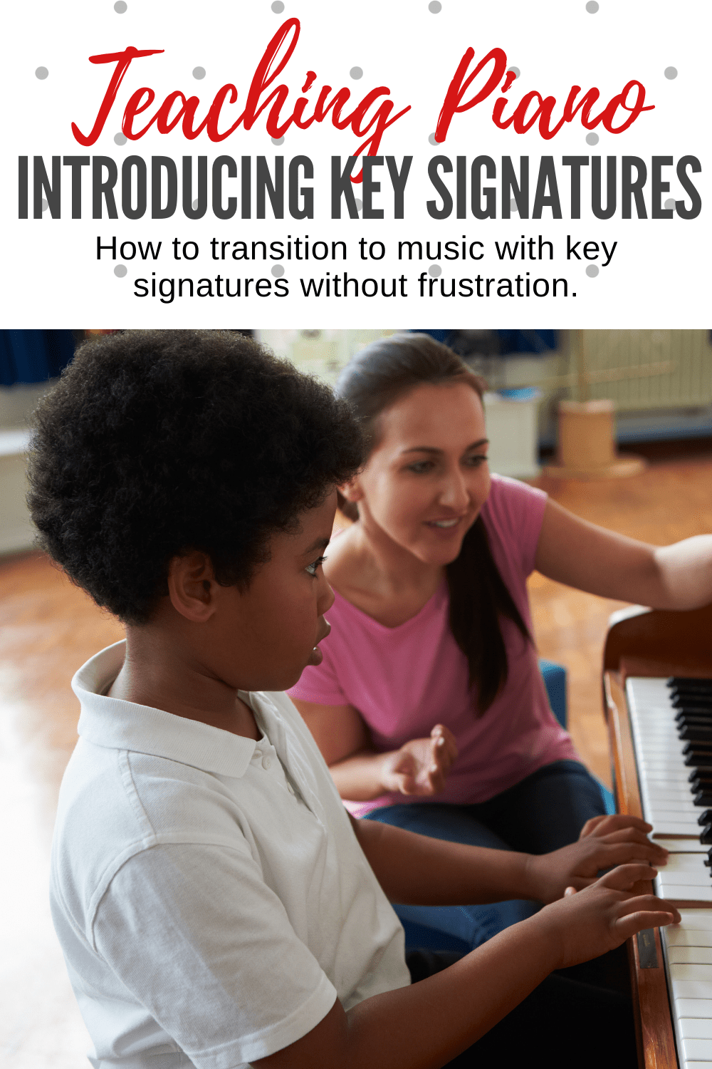 Use this highlighter strategy when introducing key signatures to piano students.
