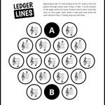 Ledger Lines Game