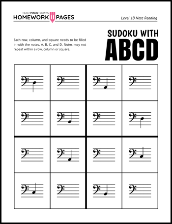 Sudoku Note Reading