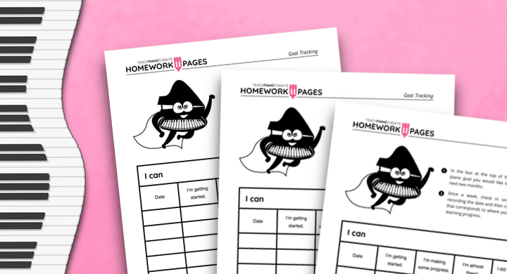 How To Track Piano Goals