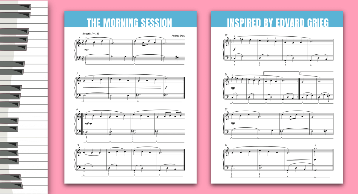 piano solo for Grieg's birthday