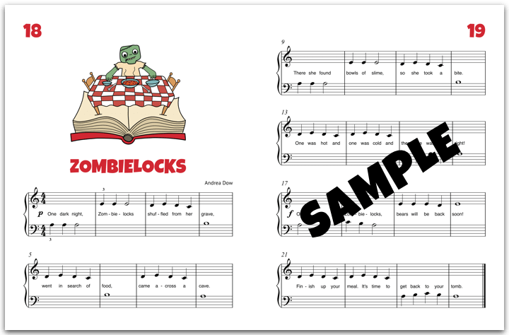 Early Primer Halloween Piano Music