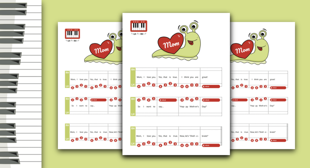 A Musical Gift For Mom From Pre-Reading Piano Students