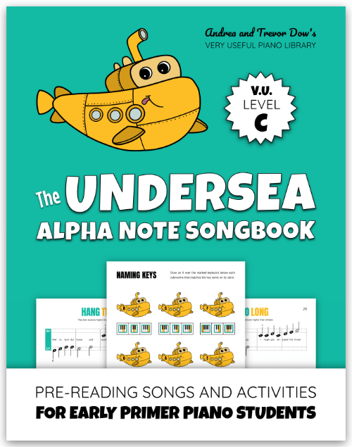 pre-reading piano book