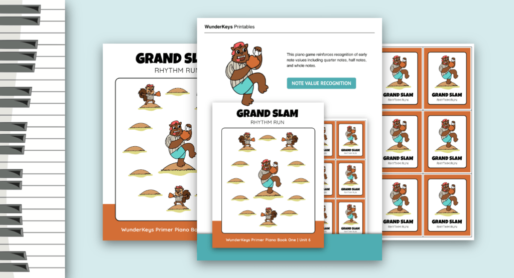 Grand Slam Rhythm Run | A Piano Board Game