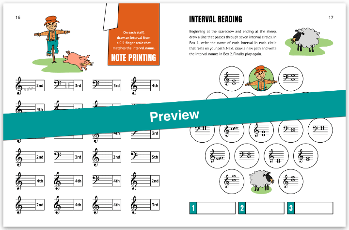 fall piano music for kids