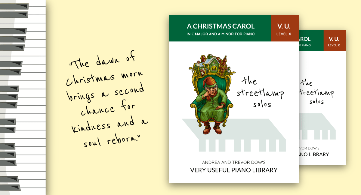 Christmas piano book for teens