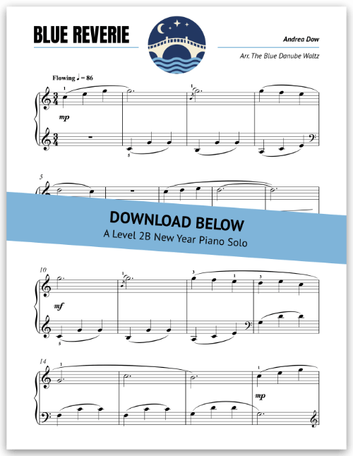 New Year piano piece